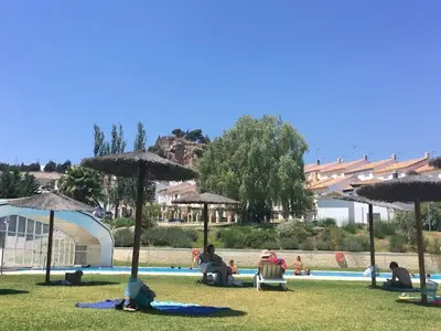 Jardín al aire libre en Casa Cantinero 2 - Parking Gratis