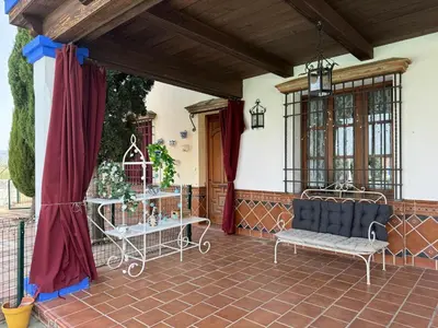 Un balcón o terraza de Hacienda el chorlo II