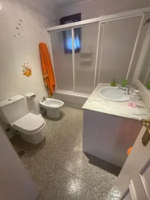 Un baño de Villa Familia