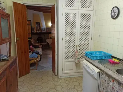Una cocina o zona de cocina en Finca Rústica La Palmera