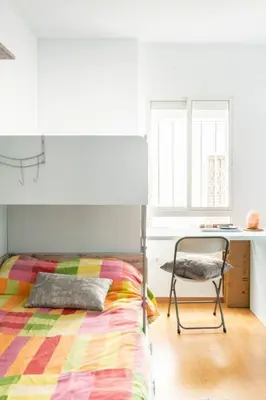 Cama o camas de una habitación en Habitación privada en apartamento de Alfonso