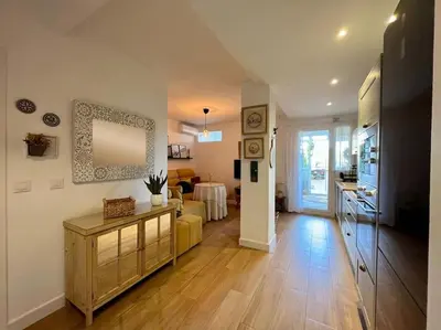 Zona de estar de Apartamento terraza privada