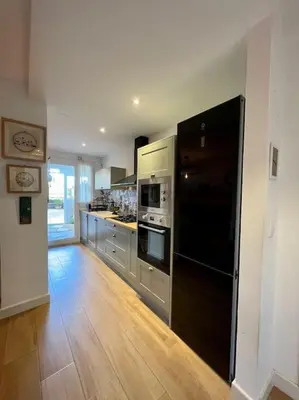 Una cocina o zona de cocina en Apartamento terraza privada