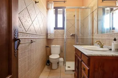 Un baño de Casa Rural El Rincón