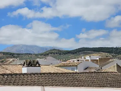 Vista general de una montaña o vista desde el apartamento