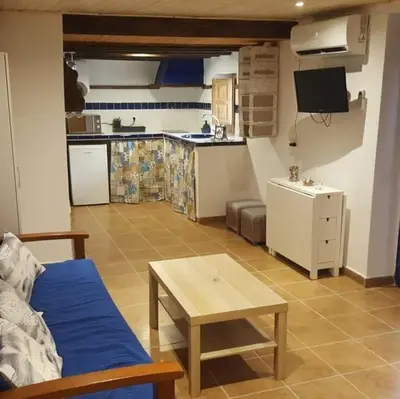Una cocina o zona de cocina en La guarida delChorro