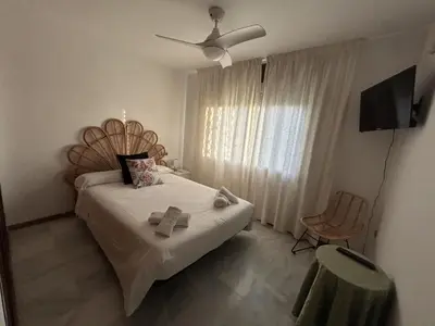 Cama o camas de una habitación en Carmen Home