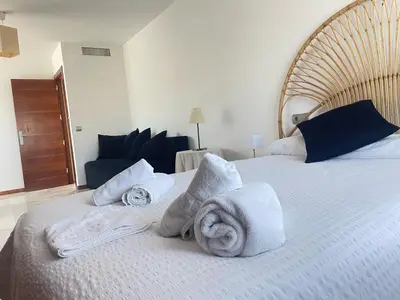 Cama o camas de una habitación en Carmen Home
