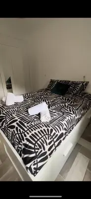 Cama o camas de una habitación en Lovely Rooms en piso compartido