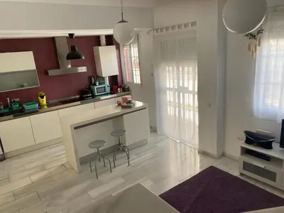 Una cocina o zona de cocina en La Azotea del Sol