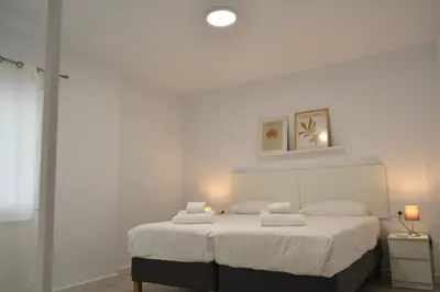 Cama o camas de una habitación en SunShine San Nicolas