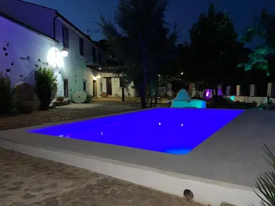 Piscina en o cerca de Finca Molino Don Zoilo