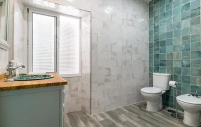 Un baño de Cozy Home In Villanueva Del Río Y M
