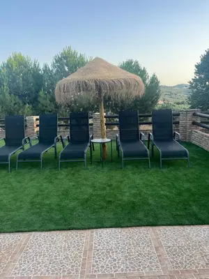 Jardín al aire libre en Tres deseos