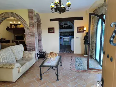 Zona de estar de Villa el Membrillar