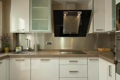 Una cocina o zona de cocina en Alhondiga Central Suite By Valcambre