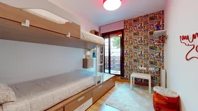 Cama o camas de una habitación en Casa Hinojo