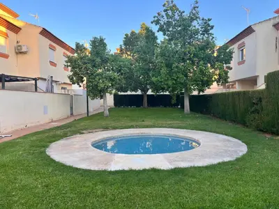 Piscina en o cerca de Casa con piscina en Málaga