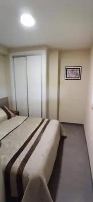 Cama o camas de una habitación en Apartamento EL PAJAR