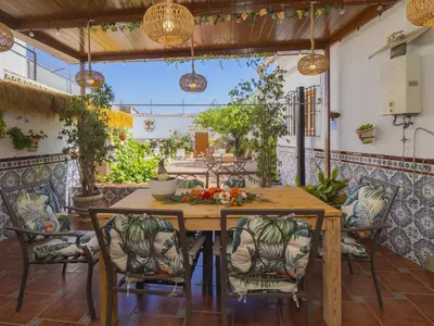 Un balcón o terraza de Cubo's Noches de Luna Casabermeja House