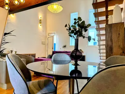 Zona de estar de Misterhost Loft Alameda