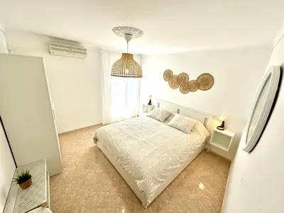 Cama o camas de una habitación en Vistas del Valle