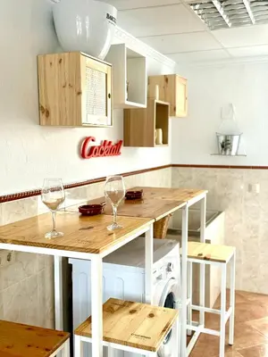 Una cocina o zona de cocina en Vistas del Valle