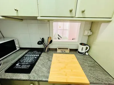 Una cocina o zona de cocina en Sol Life