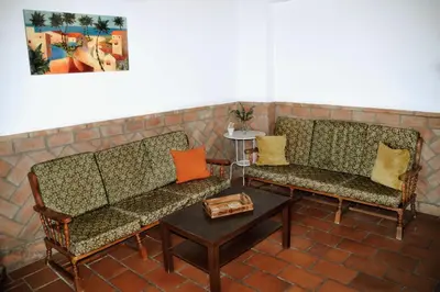 Zona de estar de Casa Rural MIRASIERRA