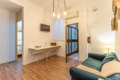 Zona de estar de Apartamento Raya - Vacacional Sevilla