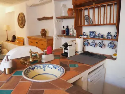 Una cocina o zona de cocina en Casa Real