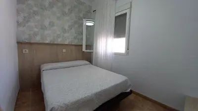 Cama o camas de una habitación en Casa Rural Entreolivos