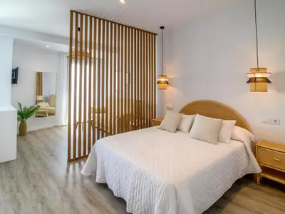Cama o camas de una habitación en Antonella Suites