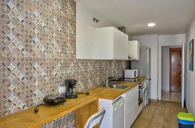 Una cocina o zona de cocina en Unika Homes Palacio de Congresos
