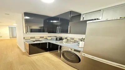 Una cocina o zona de cocina en Archeros Suite, Centro de Sevilla