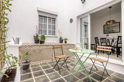 Un patio o zona al aire libre en Casa Del Orfebre