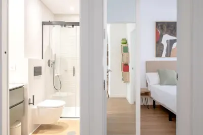 Un baño de Magno Apartments González Cuadrado