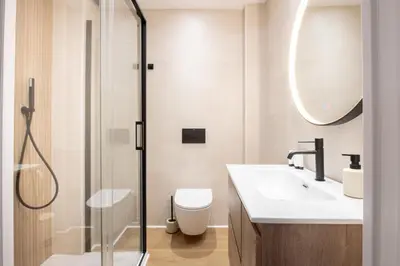 Un baño de Magno Apartments González Cuadrado