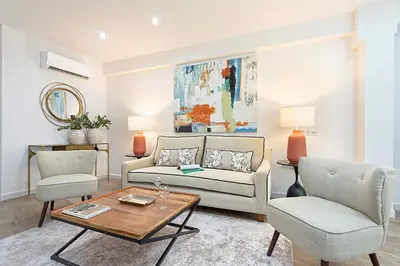 Zona de estar de Genteel Home San Pablo Terrace