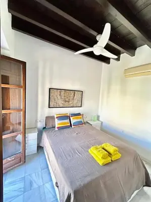 Cama o camas de una habitación en Hispalis parroquia de San Julián