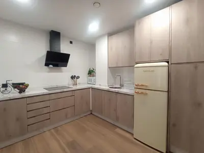 Una cocina o zona de cocina en Apartamento nuevo céntrico con Aparcamiento privado Incluido