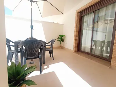 Un balcón o terraza de Apartamento nuevo céntrico con Aparcamiento privado Incluido