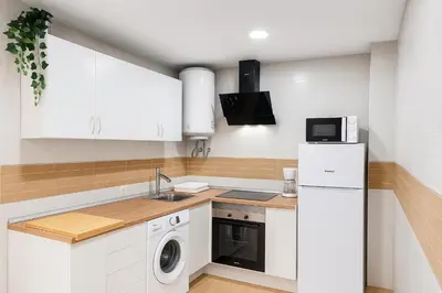 Una cocina o zona de cocina en Apartamento Brillante-Vial