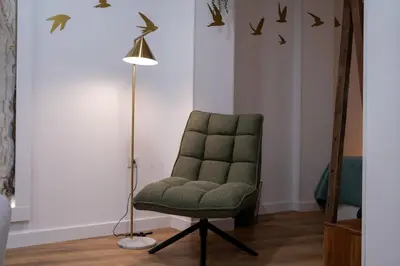 Zona de estar de Acogedora Suite en Jaén