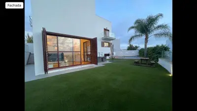 Jardín al aire libre en Casa con espectaculares vistas a Sevilla