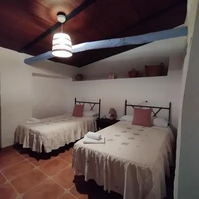 Cama o camas de una habitación en La Casilla