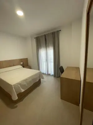 Cama o camas de una habitación en Casa Alcalde Juan Fílter