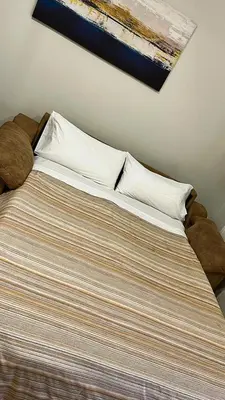Cama o camas de una habitación en Loft Madueño de los Aires