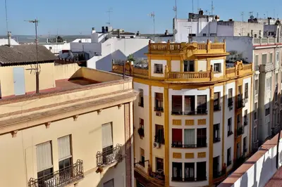 Plano de Ático con terraza en pleno centro