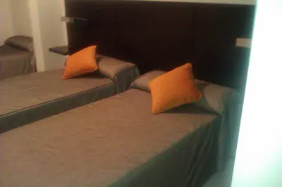 Cama o camas de una habitación en Casa de Larios